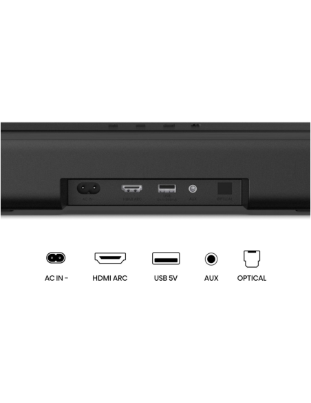 Hisense HS1000 Negro 2.0 canales 120 W