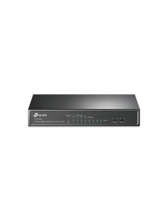 TP-Link TL-SF1008P No administrado Fast Ethernet (10/100) Energía sobre Ethernet (PoE) Negro