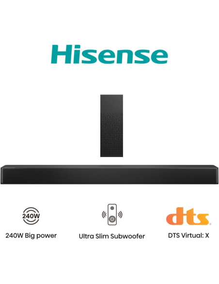 Hisense HS2100 Negro 2.1 canales 240 W