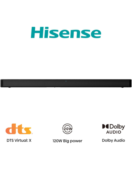 Hisense HS205G Negro 2.0 canales 60 W