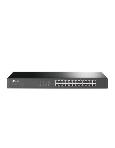 TP-Link TL-SF1024 No administrado Fast Ethernet (10/100) 1U Gris