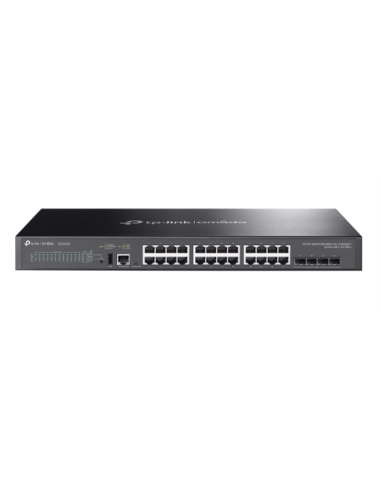 TP-Link Omada SG5428X switch Gestionado L3 Gigabit Ethernet (10/100/1000) Negro