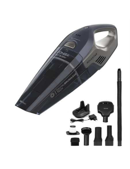 Cecotec Conga Rockstar 25.2V Animal Hand aspiradora de mano Azul oscuro Bolsa para el polvo
