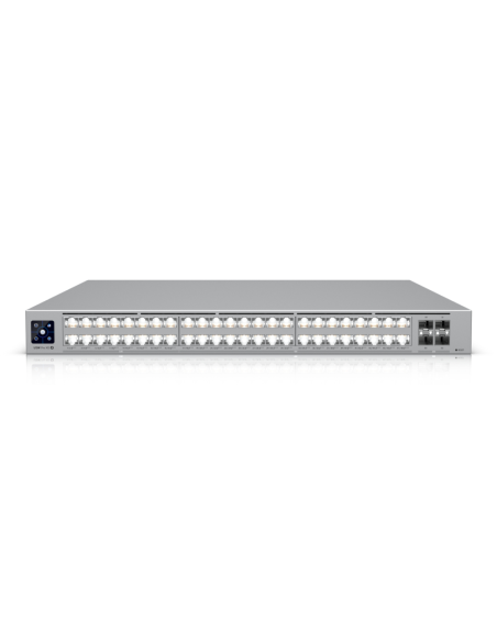 Ubiquiti UniFi Pro XG 48 PoE Gestionado L3 10G Ethernet (100/1000/10000) Energía sobre Ethernet (PoE) 1U Gris