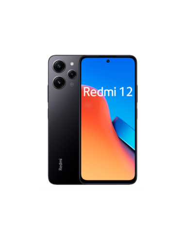 Xiaomi Redmi 12 17,2 cm (6.79") Ranura híbrida Dual SIM Android 13 4G USB Tipo C 4 GB 128 GB 5000 mAh Negro