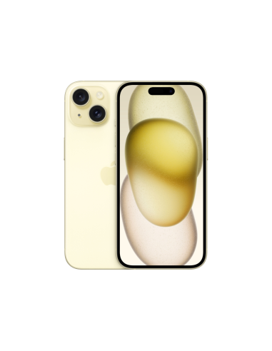 Apple iPhone 15 15,5 cm (6.1") SIM doble iOS 17 5G USB Tipo C 256 GB Amarillo