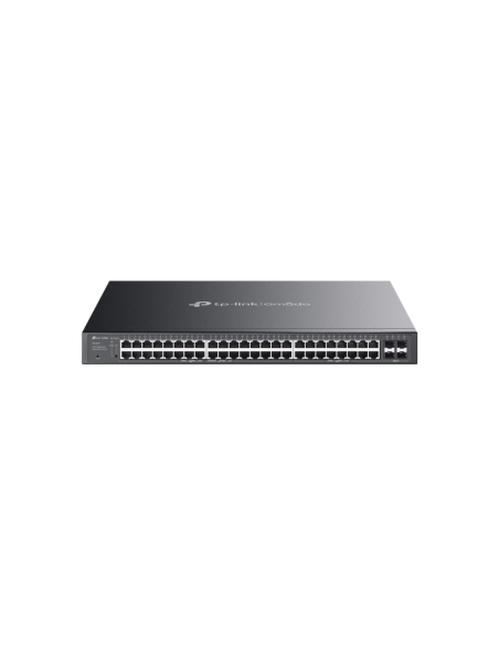 TP-Link Omada SG2452LP switch Gestionado L2/L2+ Gigabit Ethernet (10/100/1000) Energía sobre Ethernet (PoE) 1U Negro