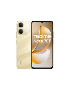 realme Note 70T 17,1 cm (6.74") SIM doble Android 15 4G USB Tipo C 4 GB 128 GB 6000 mAh Oro