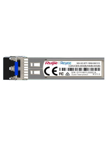 Ruijie Networks NIS-GE-SFP-10KM-SM1310 red modulo transceptor Fibra óptica 1000 Mbit/s 1310 nm