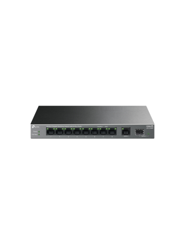 TP-Link LiteWave LS1210GP switch No administrado Gigabit Ethernet (10/100/1000) Energía sobre Ethernet (PoE) Negro