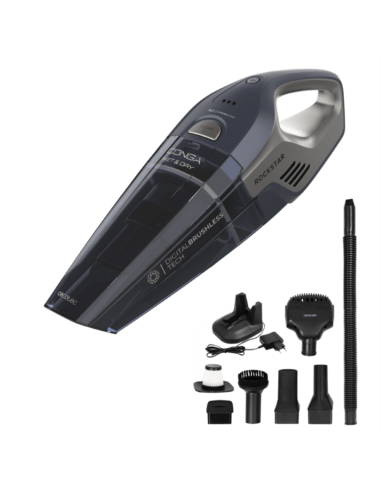 Cecotec Conga Rockstar 25.2V Animal Hand aspiradora de mano Azul oscuro Sin bolsa