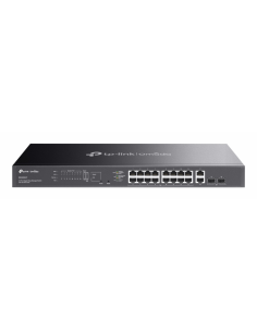 TP-Link Omada ES220GMP switch Gestionado L2 Gigabit Ethernet (10/100/1000) Energía sobre Ethernet (PoE) Negro