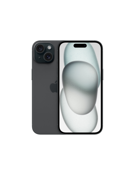 Apple iPhone 15 15,5 cm (6.1") SIM doble iOS 17 5G USB Tipo C 128 GB Negro