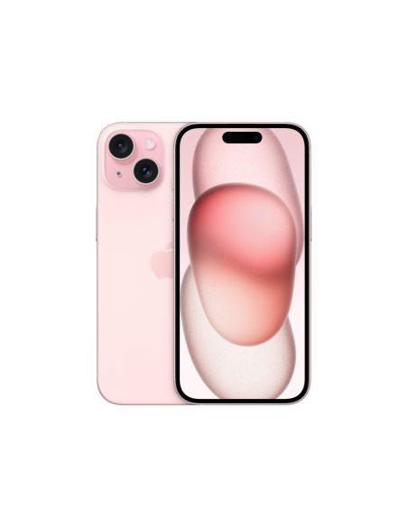 Apple iPhone 15 15,5 cm (6.1") SIM doble iOS 17 5G USB Tipo C 128 GB Rosa