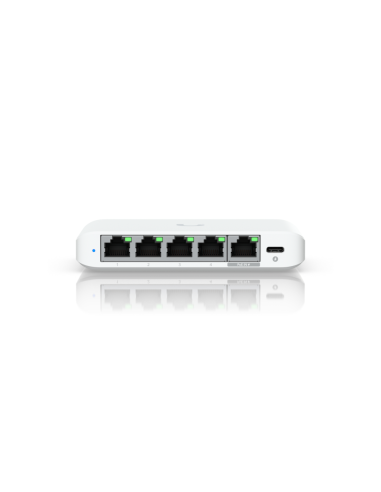 Ubiquiti UniFi Flex Mini 2.5G Gestionado 2.5G Ethernet (100/1000/2500) Energía sobre Ethernet (PoE) Escritorio Blanco