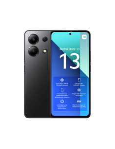 Xiaomi Redmi Note 13 16,9 cm (6.67") Ranura híbrida Dual SIM Android 13 4G USB Tipo C 8 GB 256 GB 5000 mAh Negro
