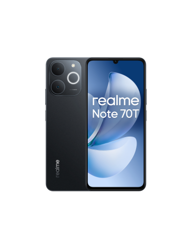realme Note 70T 17,1 cm (6.74") SIM doble Android 15 4G USB Tipo C 4 GB 256 GB 6000 mAh Negro