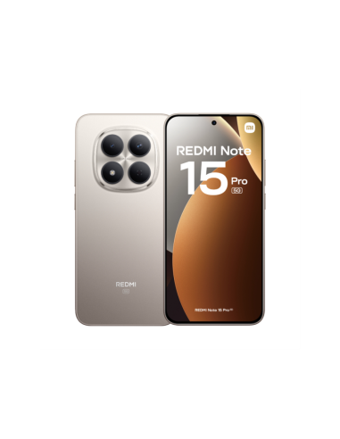 Xiaomi Redmi Note 15 Pro 5G 17,4 cm (6.83") SIM doble USB Tipo C 12 GB 512 GB 6580 mAh Titanio