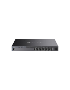 TP-Link Omada SG6428XHP switch Gestionado L3 Gigabit Ethernet (10/100/1000) Energía sobre Ethernet (PoE) 1U Negro