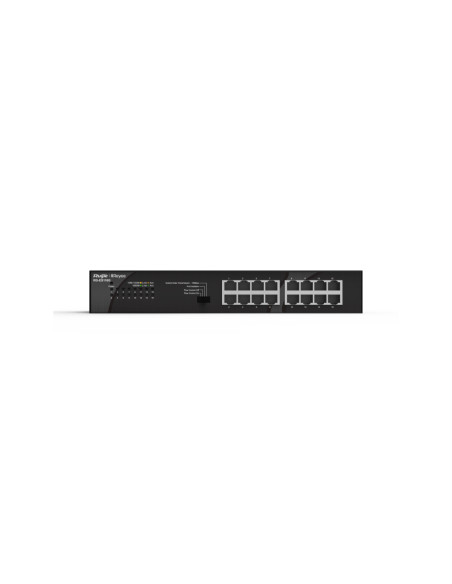 Ruijie Networks RG-ES116G switch No administrado Gigabit Ethernet (10/100/1000) Negro