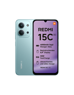 Xiaomi Redmi 15C 17,5 cm (6.9") 5G USB Tipo C 4 GB 128 GB 6000 mAh Verde