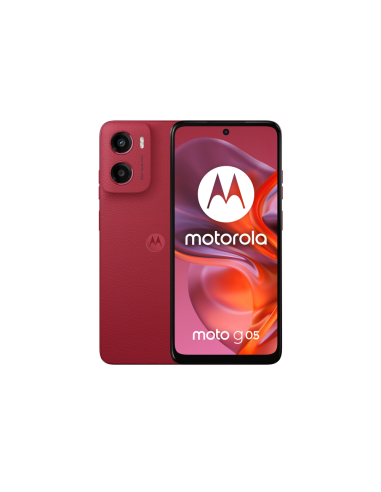 Motorola moto g05 16,9 cm (6.67") SIM doble Android 15 4G USB Tipo C 4 GB 256 GB 5200 mAh Rojo