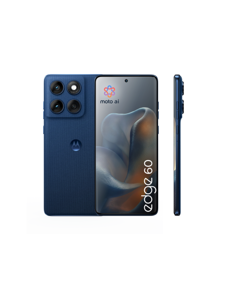 Motorola edge 60 16,9 cm (6.67") SIM doble Android 15 5G USB Tipo C 12 GB 512 GB 5200 mAh Azul