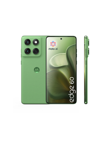 Motorola edge 60 16,9 cm (6.67") SIM doble Android 15 5G USB Tipo C 12 GB 512 GB 5200 mAh Verde