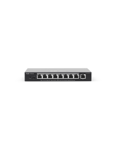 Ruijie Networks RG-ES209GC-P switch Gestionado Gigabit Ethernet (10/100/1000) Energía sobre Ethernet (PoE) Negro