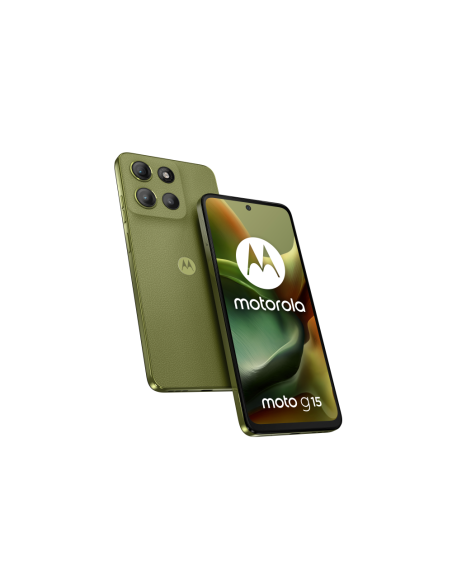 Motorola moto g15 17,1 cm (6.72") SIM doble Android 15 4G USB Tipo C 8 GB 512 GB 5200 mAh Verde