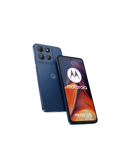 Motorola moto g15 17,1 cm (6.72") SIM doble Android 15 4G USB Tipo C 8 GB 512 GB 5200 mAh Marina