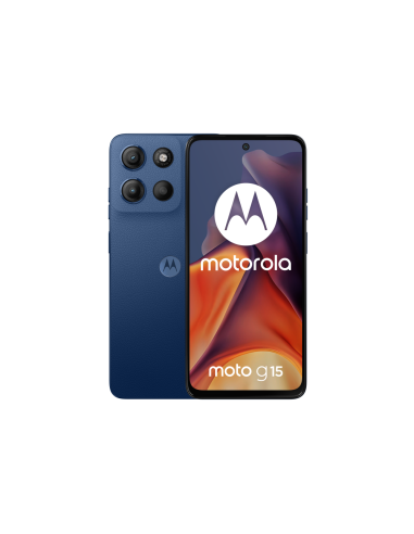 Motorola moto g15 17,1 cm (6.72") SIM doble Android 15 4G USB Tipo C 8 GB 512 GB 5200 mAh Marina
