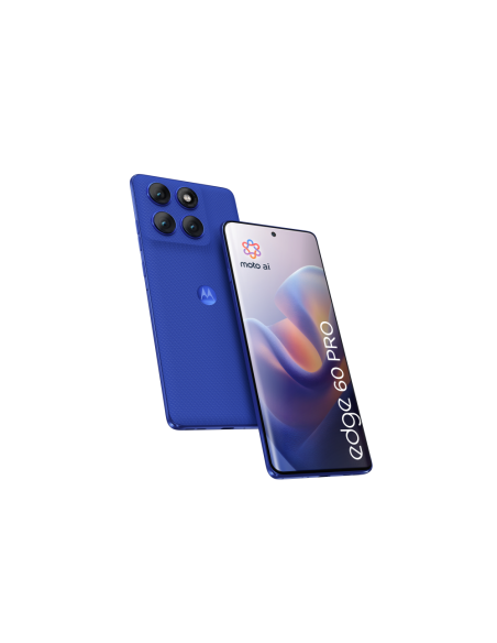 Motorola edge 60 pro 16,9 cm (6.67") SIM doble Android 15 5G USB Tipo C 12 GB 512 GB 6000 mAh Azul