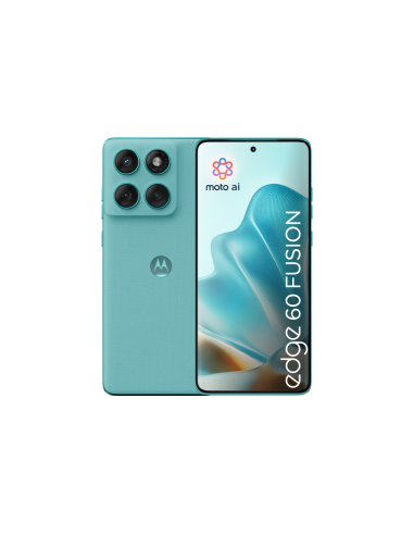 Motorola edge 60 fusion 16,9 cm (6.67") SIM doble Android 15 5G USB Tipo C 8 GB 256 GB 5200 mAh Turquesa