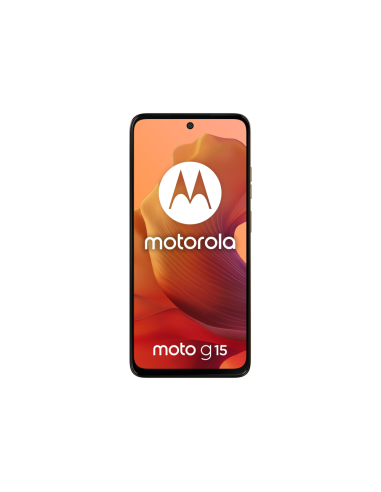 Motorola moto g15 17,1 cm (6.72") SIM doble Android 15 4G USB Tipo C 8 GB 256 GB 5200 mAh Naranja