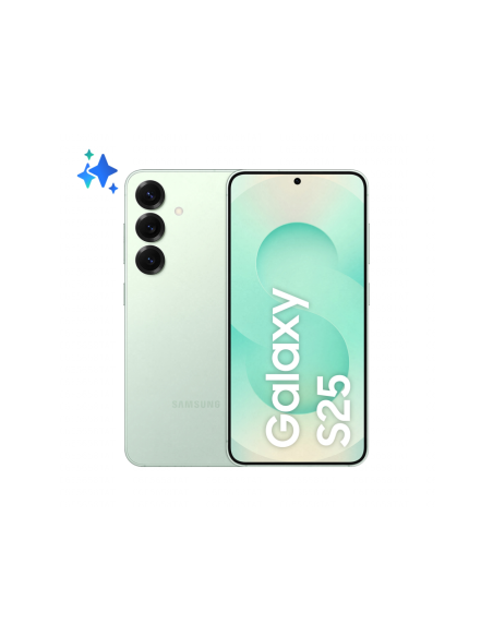 Samsung Galaxy S25 15,8 cm (6.2") SIM doble Android 15 5G USB Tipo C 12 GB 256 GB 4000 mAh Color menta