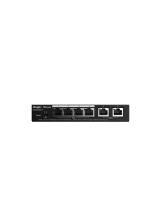 Ruijie Networks RG-ES206GC-P switch Gigabit Ethernet (10/100/1000) Energía sobre Ethernet (PoE) Negro