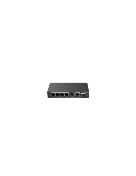 Ruijie Networks RG-ES206GS-P switch Gestionado L2 Gigabit Ethernet (10/100/1000) Energía sobre Ethernet (PoE) Negro