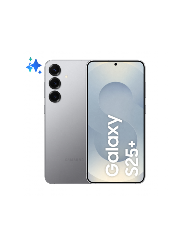 Samsung Galaxy S25+ 17 cm (6.7") SIM doble Android 15 5G USB Tipo C 12 GB 512 GB 4900 mAh Plata