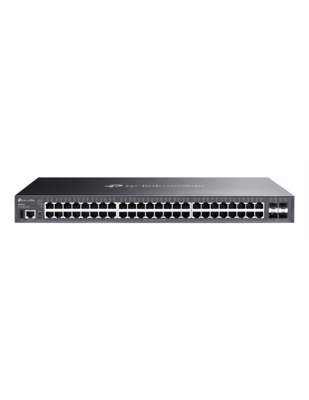 TP-Link Omada SG5452XF switch Gestionado L3 Gigabit Ethernet (10/100/1000) 1U Negro