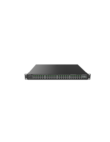Ruijie Networks RG-NBS3100-48GT4SFP-P switch Gestionado L2 Gigabit Ethernet (10/100/1000) Energía sobre Ethernet (PoE) Negro