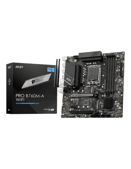 MSI PRO B760M-A WIFI placa base Intel B760 LGA 1700 micro ATX