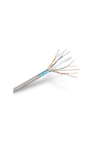 AISENS A136-0281 cable de red Gris 100 m Cat6 F/UTP (FTP)