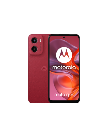 Motorola moto g05 16,9 cm (6.67") SIM doble Android 15 4G USB Tipo C 4 GB 128 GB 5200 mAh Rojo