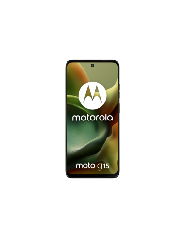 Motorola moto g15 17,1 cm (6.72") SIM doble Android 15 4G USB Tipo C 8 GB 256 GB 5200 mAh Verde