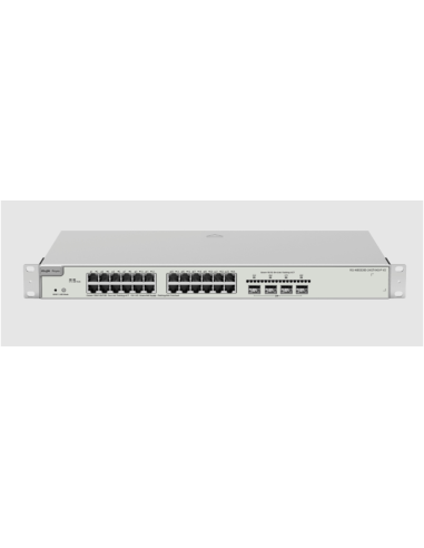 Ruijie Networks RG-NBS3200-24GT4XS-P-V2 switch Gestionado L2+ Gigabit Ethernet (10/100/1000) Energía sobre Ethernet (PoE) Gris