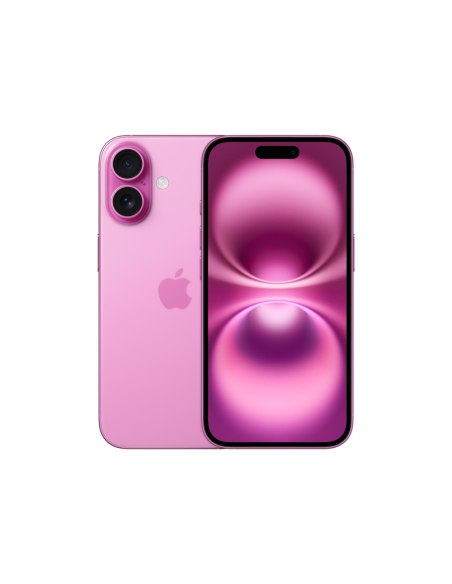 Apple iPhone 16 15,5 cm (6.1") SIM doble iOS 18 5G USB Tipo C 128 GB Rosa