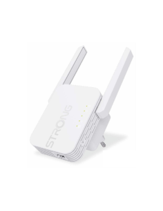 Strong 300S repetidor y transceptor Repetidor de red 300 Mbit/s Blanco