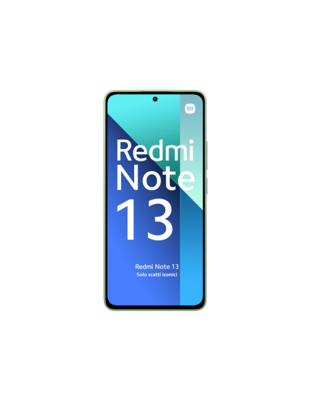 Xiaomi Redmi Note 13 16,9 cm (6.67") Ranura híbrida Dual SIM Android 13 4G USB Tipo C 8 GB 512 GB 5000 mAh Verde, Color menta