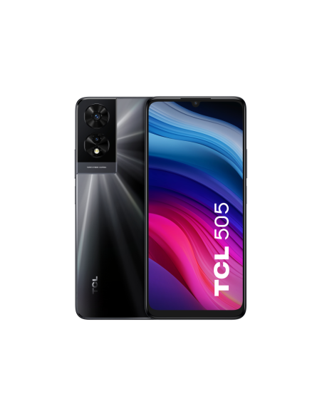 TCL 505 17,1 cm (6.75") SIM doble Android 14 4G USB Tipo C 6 GB 256 GB 5010 mAh Gris